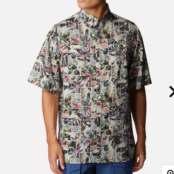 Columbia Other - Star Wars x Columbia Mens PFG Cantina II Tamiami Shirt Size Large UPF40+ Vented